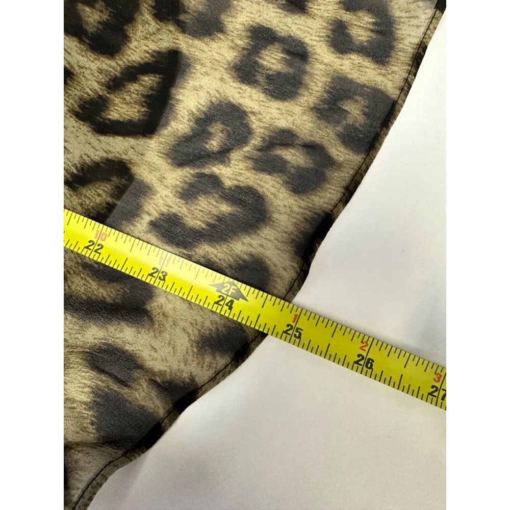 ba&sh Animal Print Ruffle Blouse - Picture 5 of 6